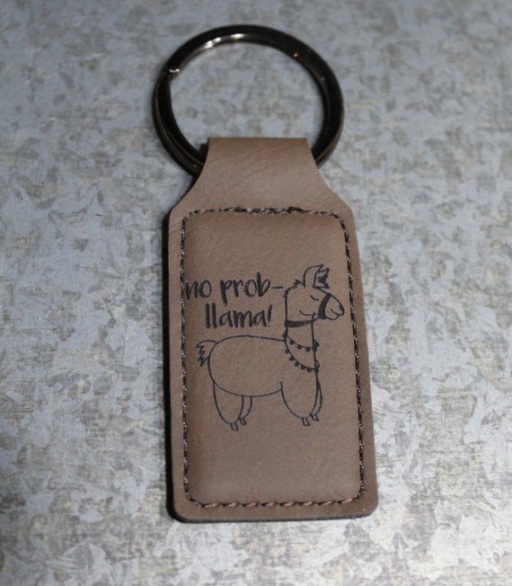 Llama Keychains – Personalized Llama Keychain - For The Little Things