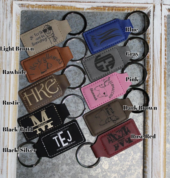 Llama Keychains – Personalized Llama Keychain - For The Little Things
