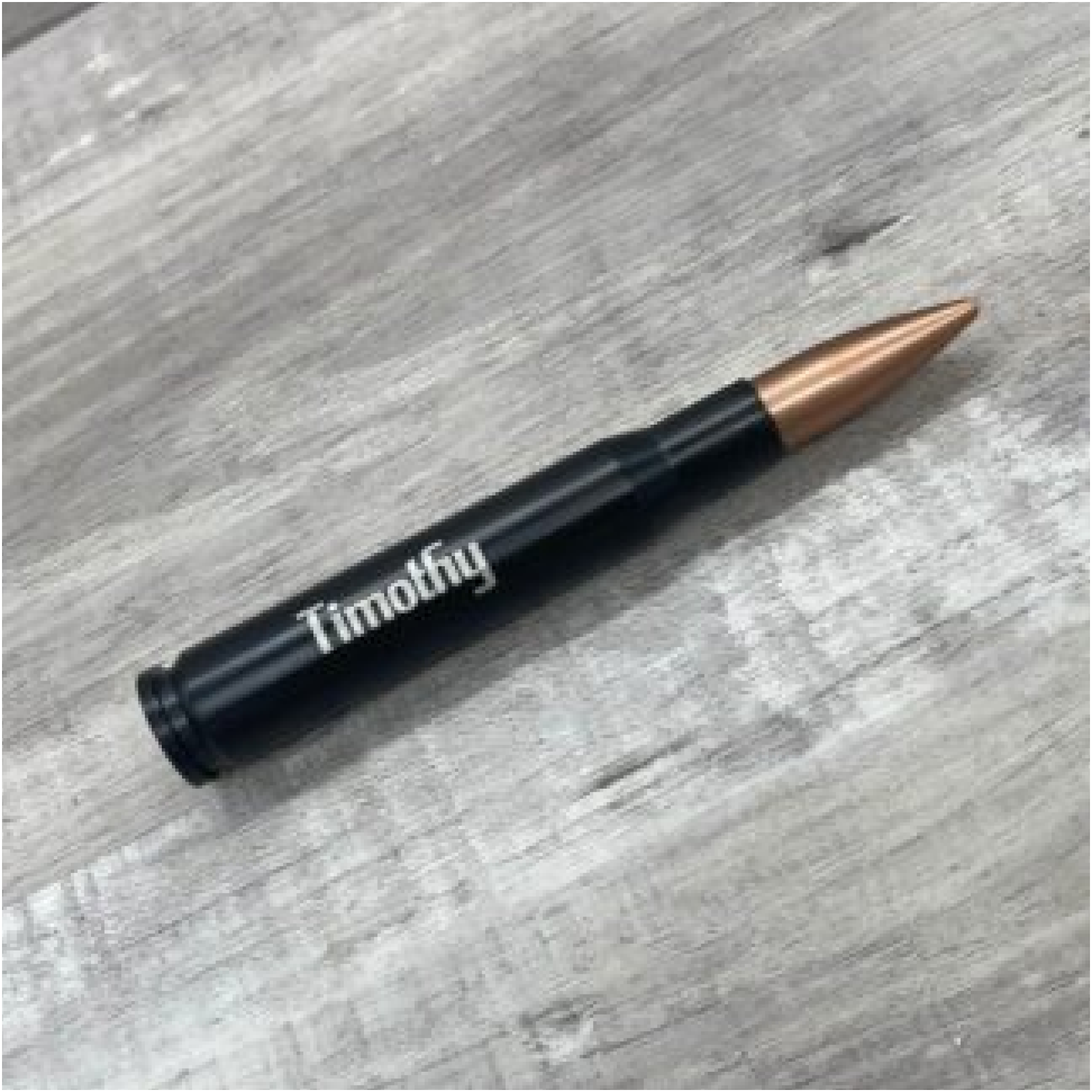 Personalized .50 Caliber Bullet Shaped Bottle Opener - groomsmen gift, gift for dad, gift for him, law enforcement, military, hunting