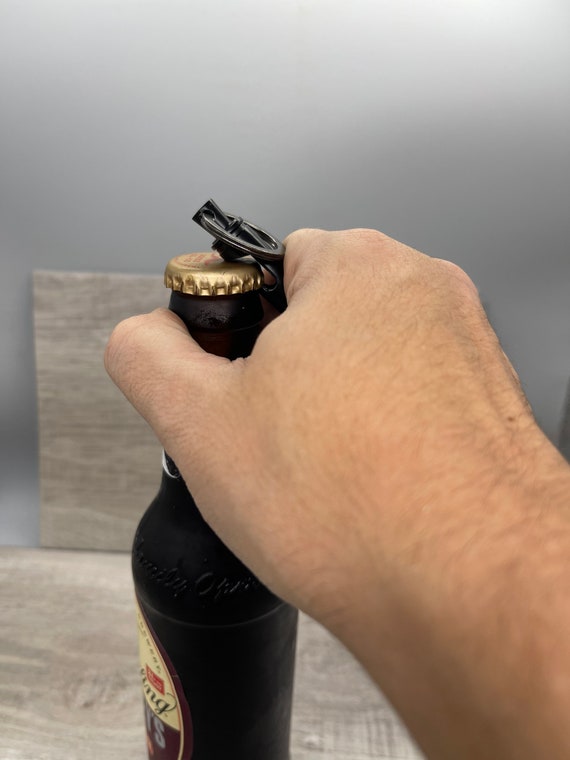 Personalized Bottle Opener Keychain – Bullet Shaped - For The Little Things