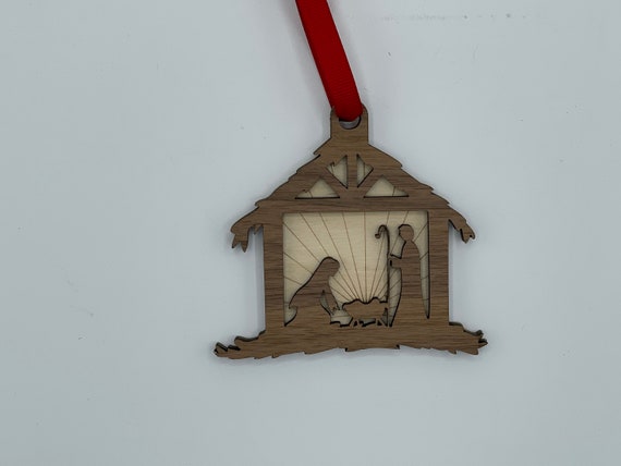 Nativity Scene Christmas Ornament - For The Little Things