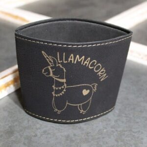 Llamacorn Reusable Coffee Sleeve