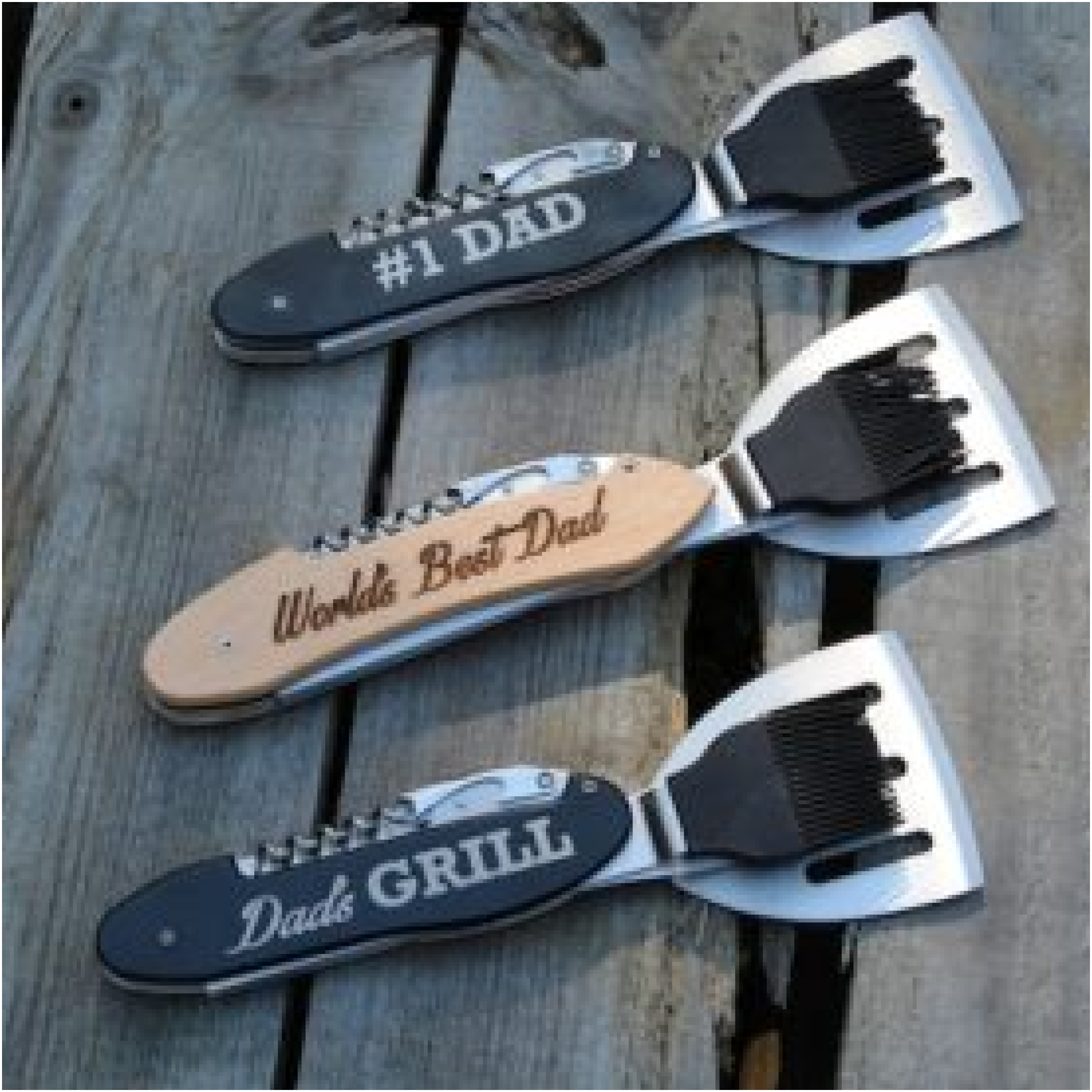 Personalized Barbecue Tools, 6 in 1 Multitool Set