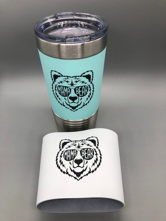 Mama Bear 20oz Tumbler - Mother's Day gift, gift for mom, gift for her, momma bear - For The Little Things