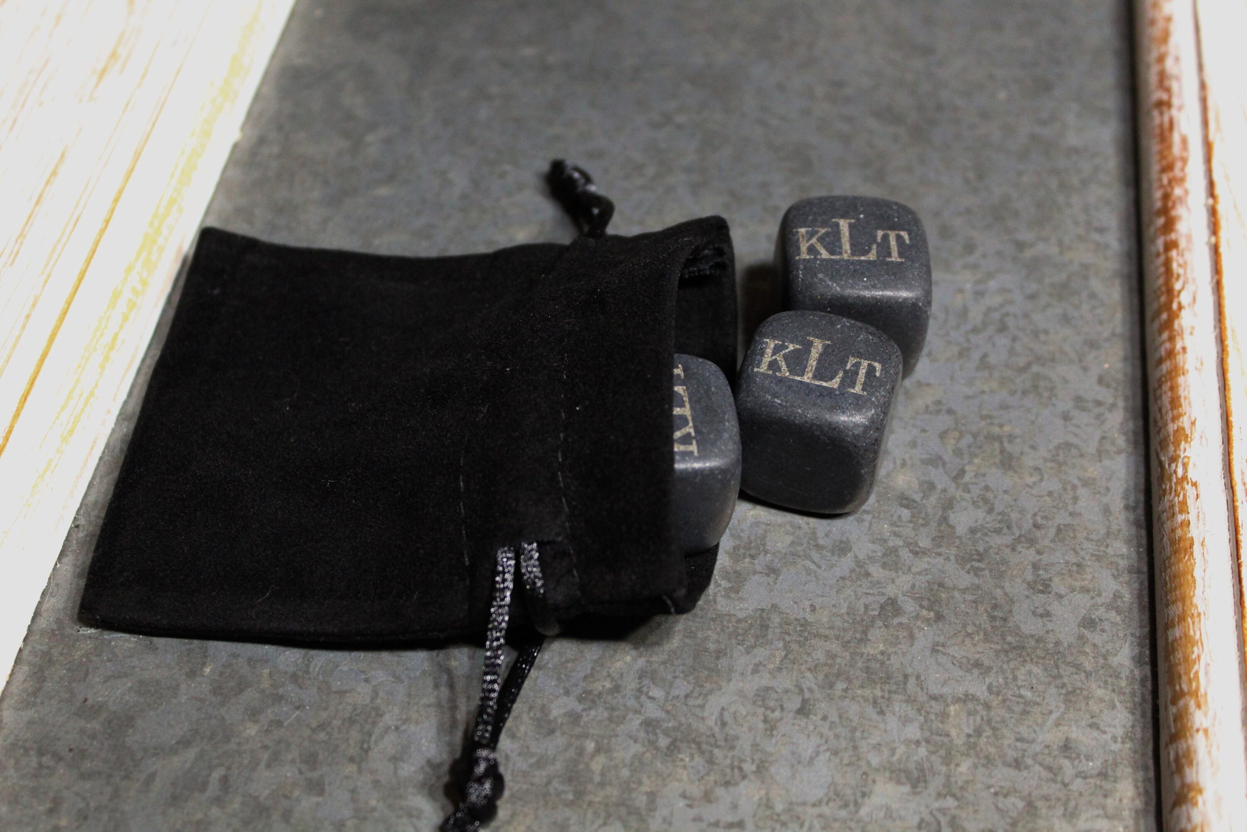 Personalized Whiskey Stones – Personalized stocking stuffer gift for him, Groomsmen gift, custom gift for dad birthday gift, Fathers Day - For The Little Things