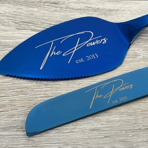 Cake Knife and Server Set