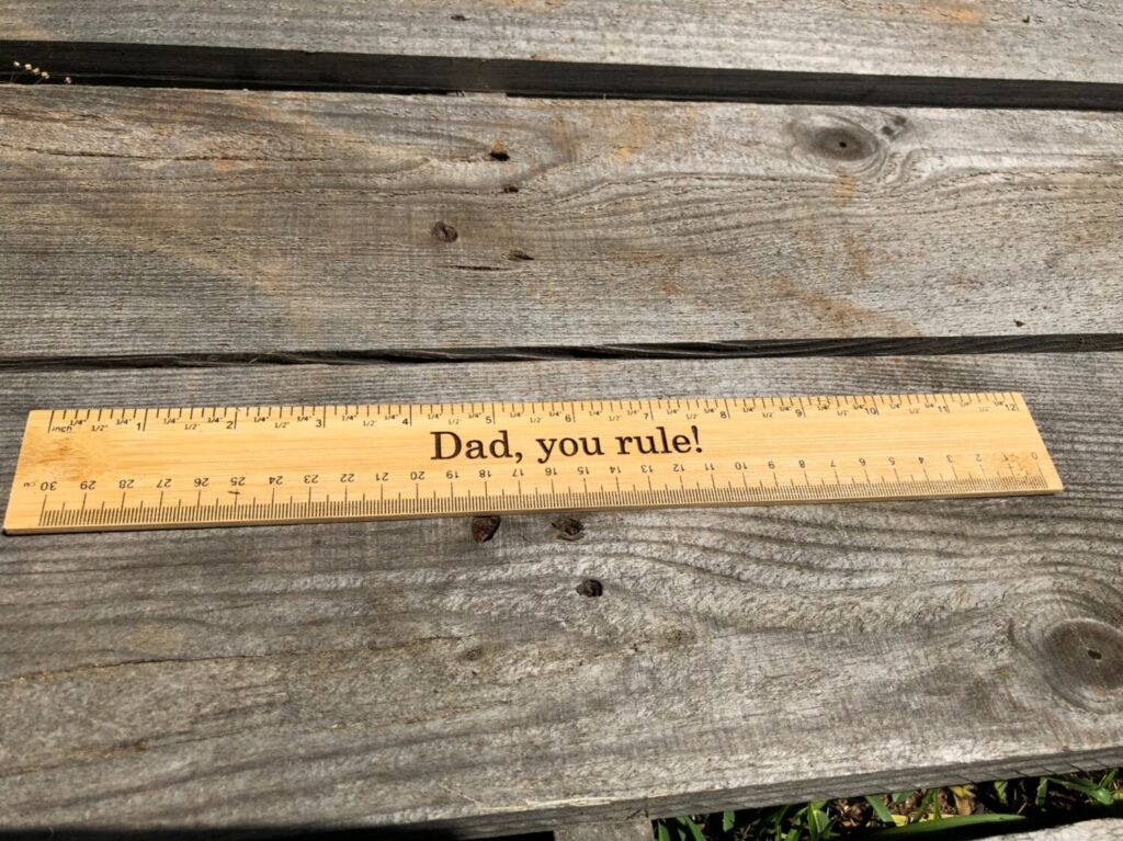 Engraved Ruler Plastic Custom Engraved Ruler - For The Little Things