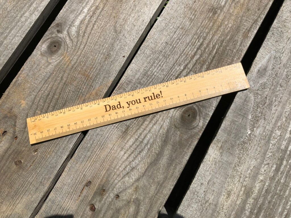 Engraved Ruler Plastic Custom Engraved Ruler - For The Little Things