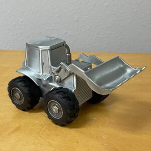 Personalized Tractor/Front Loader Shaped Piggy Bank