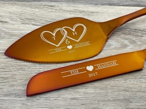 Cake Knife and Server Set