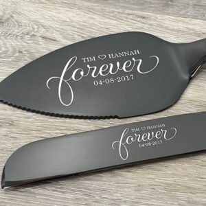 Cake Knife and Server Set