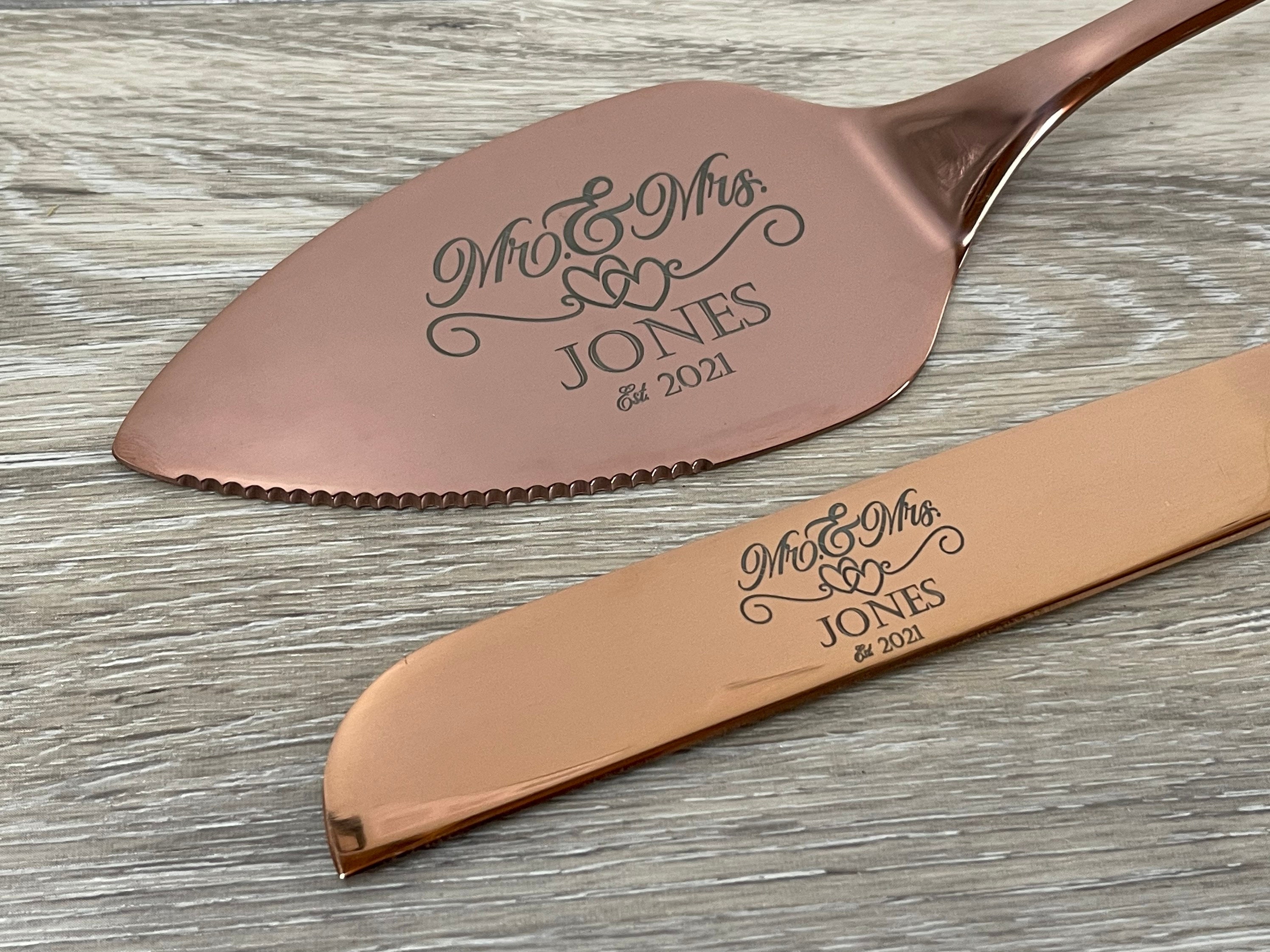 Cake Knife and Server Set