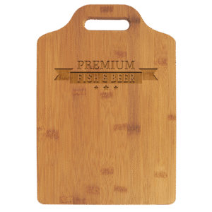 13" x 9" Bamboo Cutting Board with Handle
